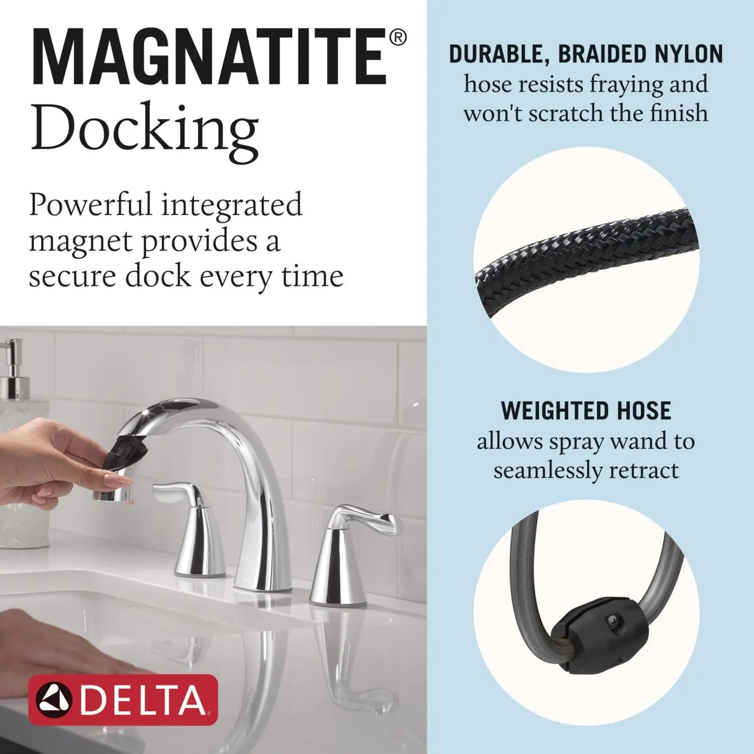 Open Box - Delta 35840LF-PD - Bathroom Sink Faucets Faucet DeltaBullseye Deals