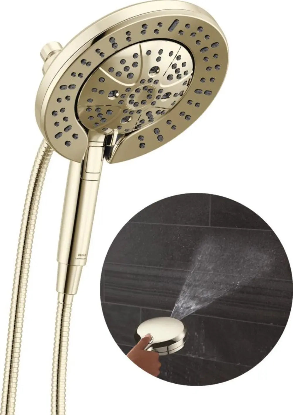 Open Box - Delta 58651-PN-PR25 - Shower Heads Showers DeltaBullseye Deals
