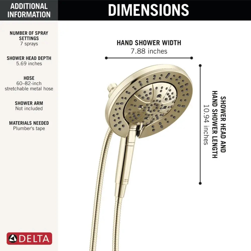 Open Box - Delta 58651-PN-PR25 - Shower Heads Showers DeltaBullseye Deals
