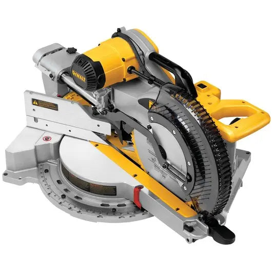 Open Box -  Dewalt 15 Amp Corded 12-inch Double-Bevel Sliding Compound Miter Saw DewaltBullseye Deals