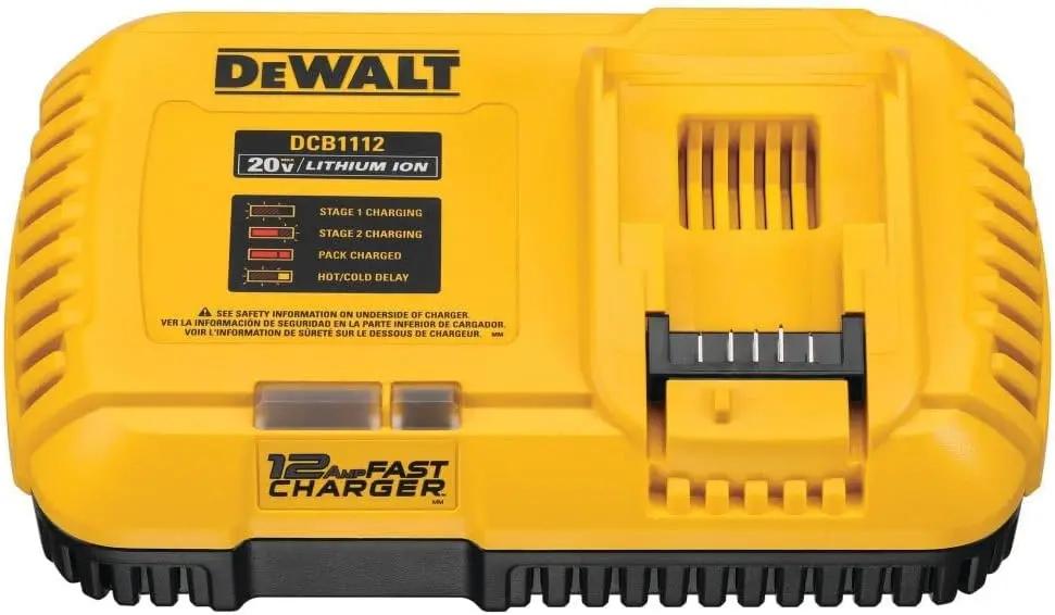 Open Box -  Dewalt-DCB1112 12-Amp Fast Charger DEWALTBullseye Deals