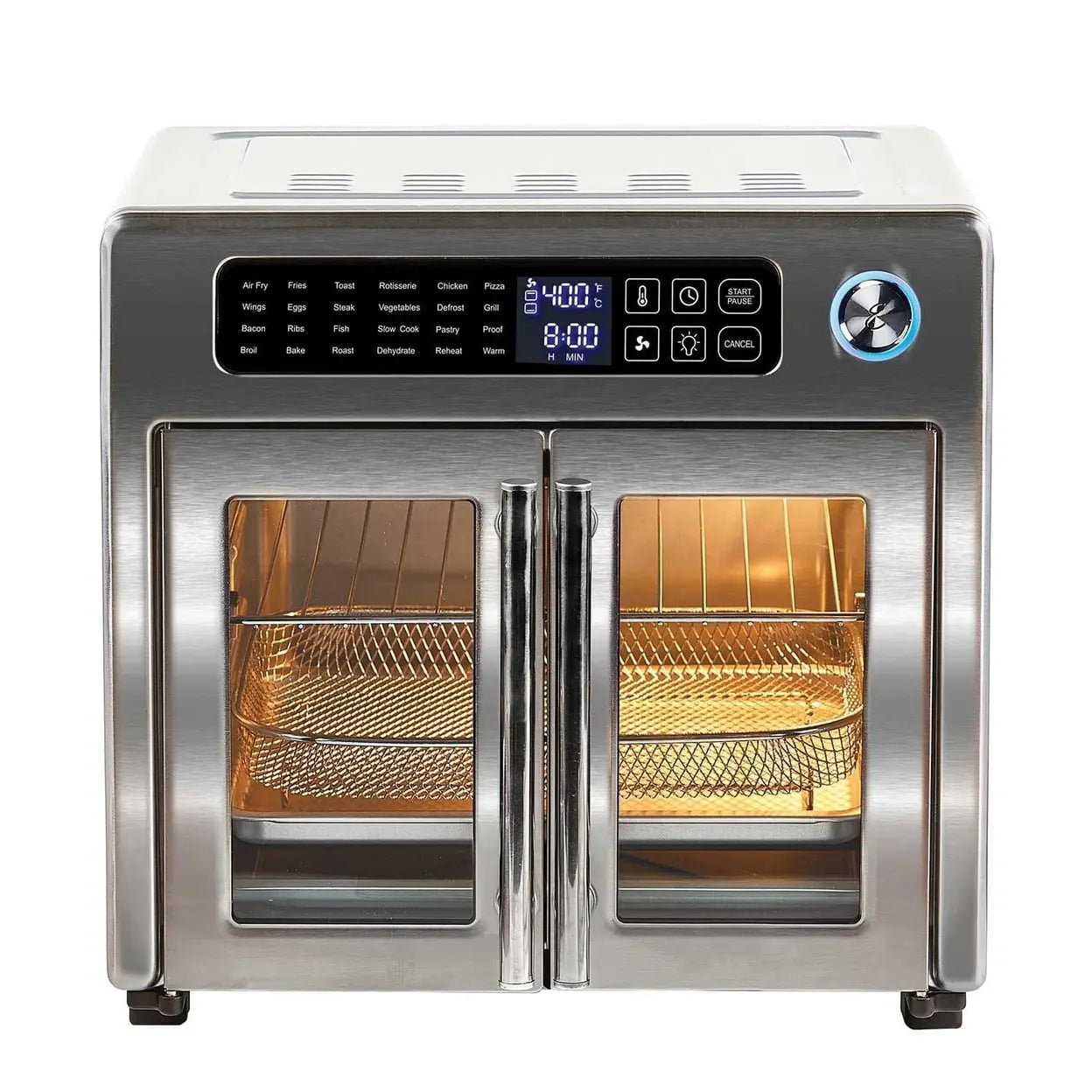 Open Box -  Emeril Lagasse French Door 360 26 QT Air Fryer Convection Toaster Oven Emeril LagasseBullseye Deals