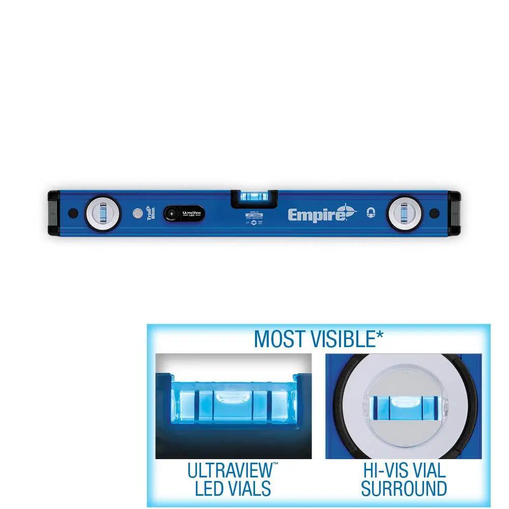 Open Box -  Empire True Blue UltraView LED Box Level MilwaukeeBullseye Deals