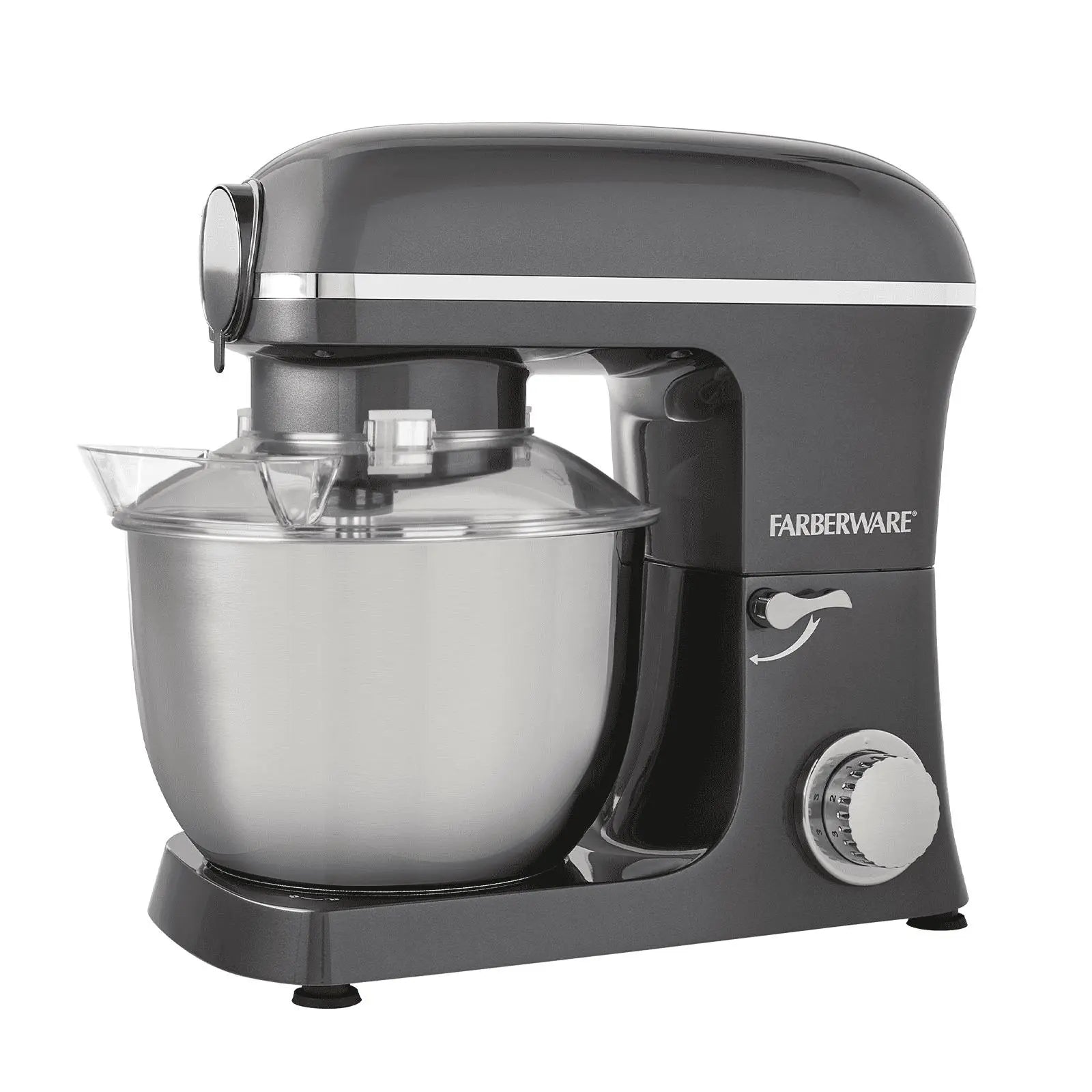 Open Box -  Farberware 5 Quart 600W 6-Speed Professional Stand Mixer with Beater Dough Hook FarberwareBullseye Deals