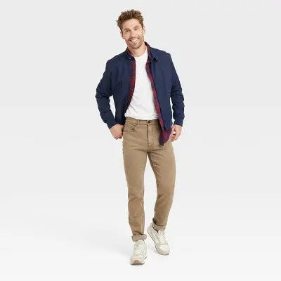 Open Box - Goodfellow & Co Men's Mid Rise Slim Fit Leg Full Jeans Heavyweight Goodfellow & CoBullseye Deals