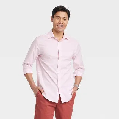 Open Box - Goodfellow & Co Men's Performance Dress Shirt - Soft Stretch Fabric Goodfellow & Co
