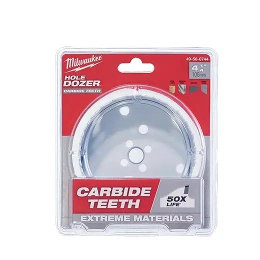 Open Box -  HOLE SAW W/CRBD TEETH 4-1/4IN MilwaukeeBullseye Deals