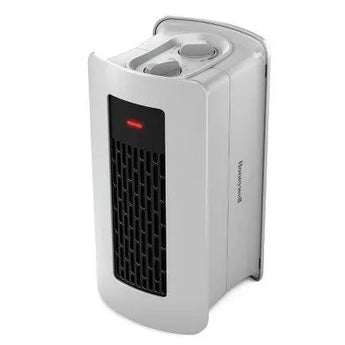 Open Box - Honeywell Dual Position Heater Fan Gray HoneywellBullseye Deals