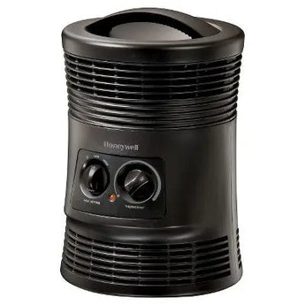 Open Box - Honeywell HHF360B 1500W 360˚ Surround Indoor Heater Black HoneywellBullseye Deals