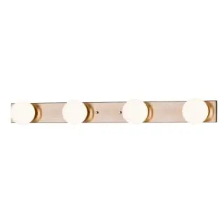 Open Box - Justice Design Group FSN-4044-CLOP-BRSS - Bathroom Fixtures Indoor Lighting Justice Design GroupBullseye Deals