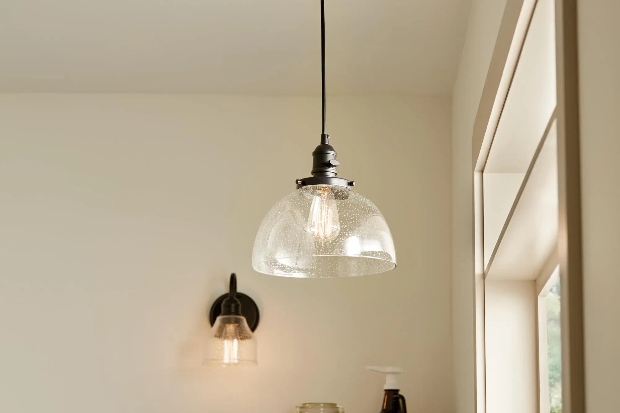 Open Box - Kichler 43853BK - Pendants Indoor Lighting KichlerBullseye Deals