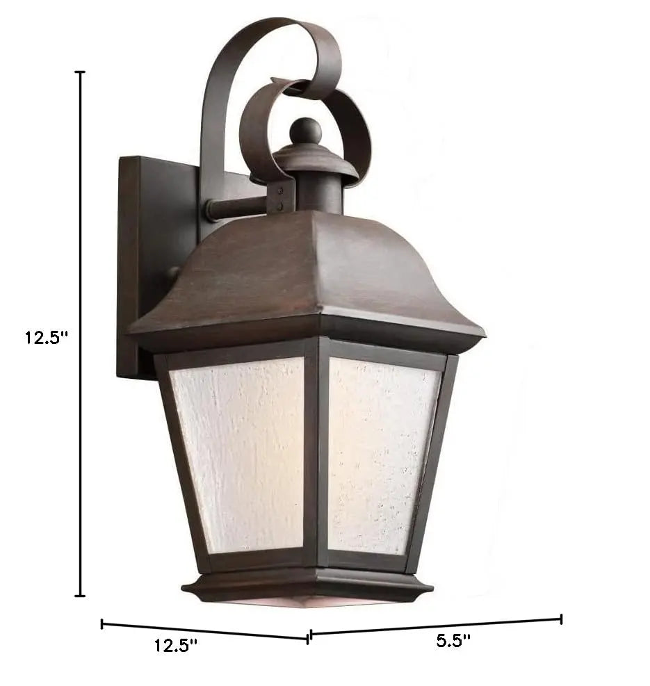 Open Box - Kichler 9707BK - Wall Sconces Outdoor Lighting KichlerBullseye Deals