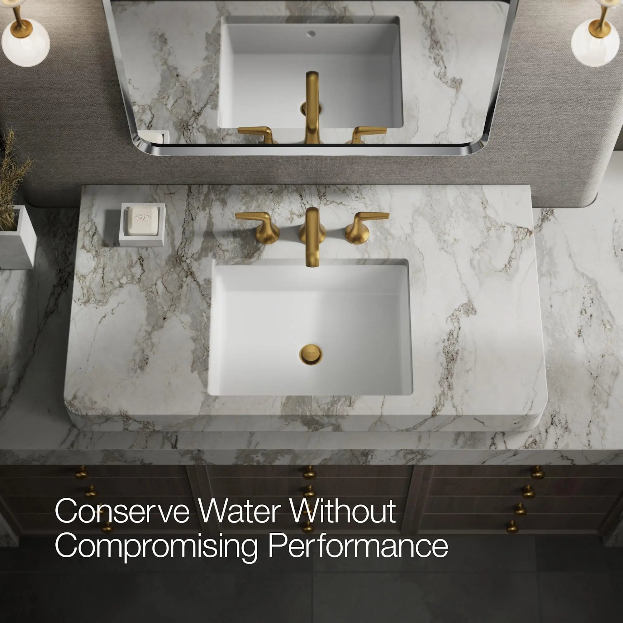 Open Box - Kohler K-22020-4-BN - Bathroom Sink Faucets Faucet KohlerBullseye Deals