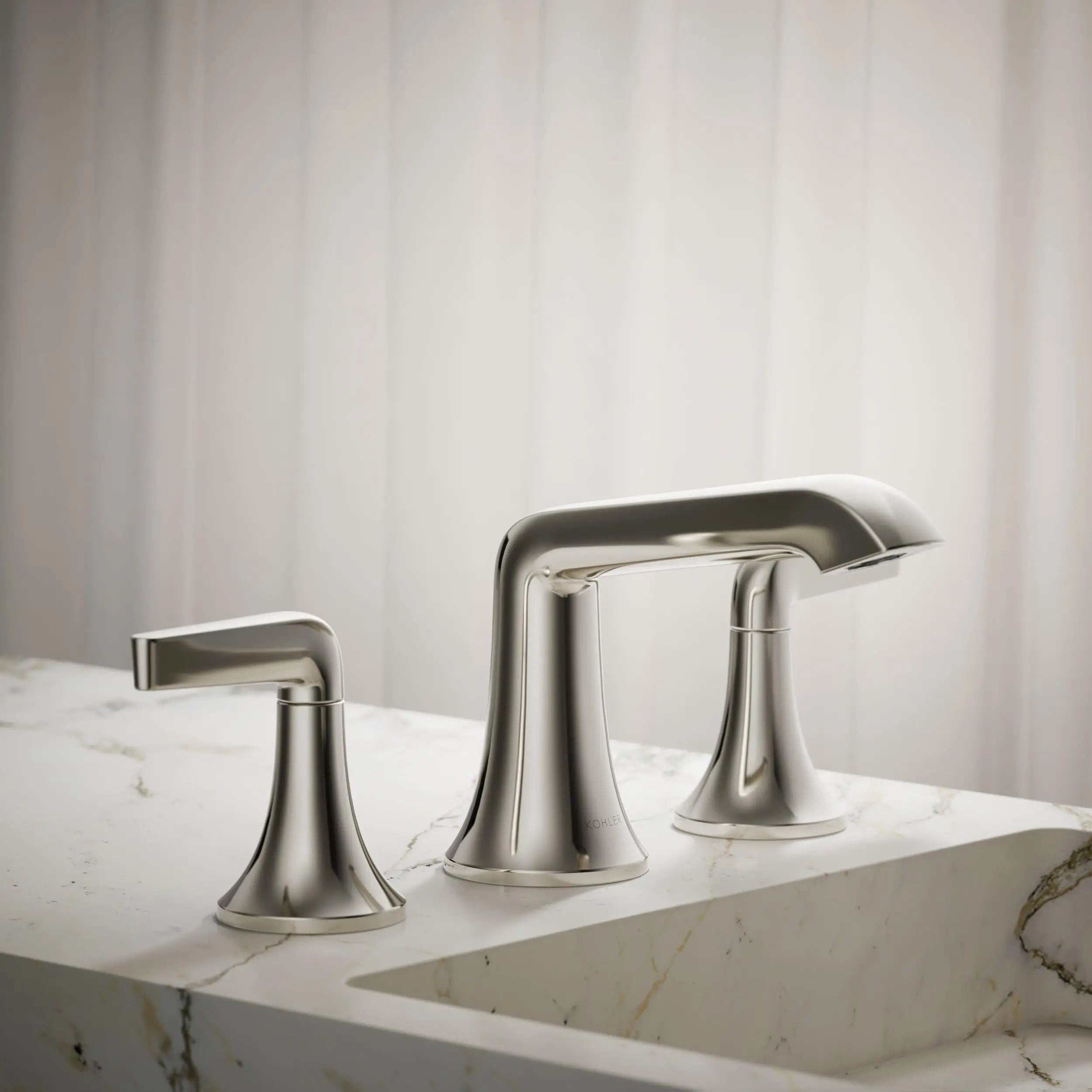 Open Box - Kohler K-22020-4-SN - Lavatory Faucet KohlerBullseye Deals