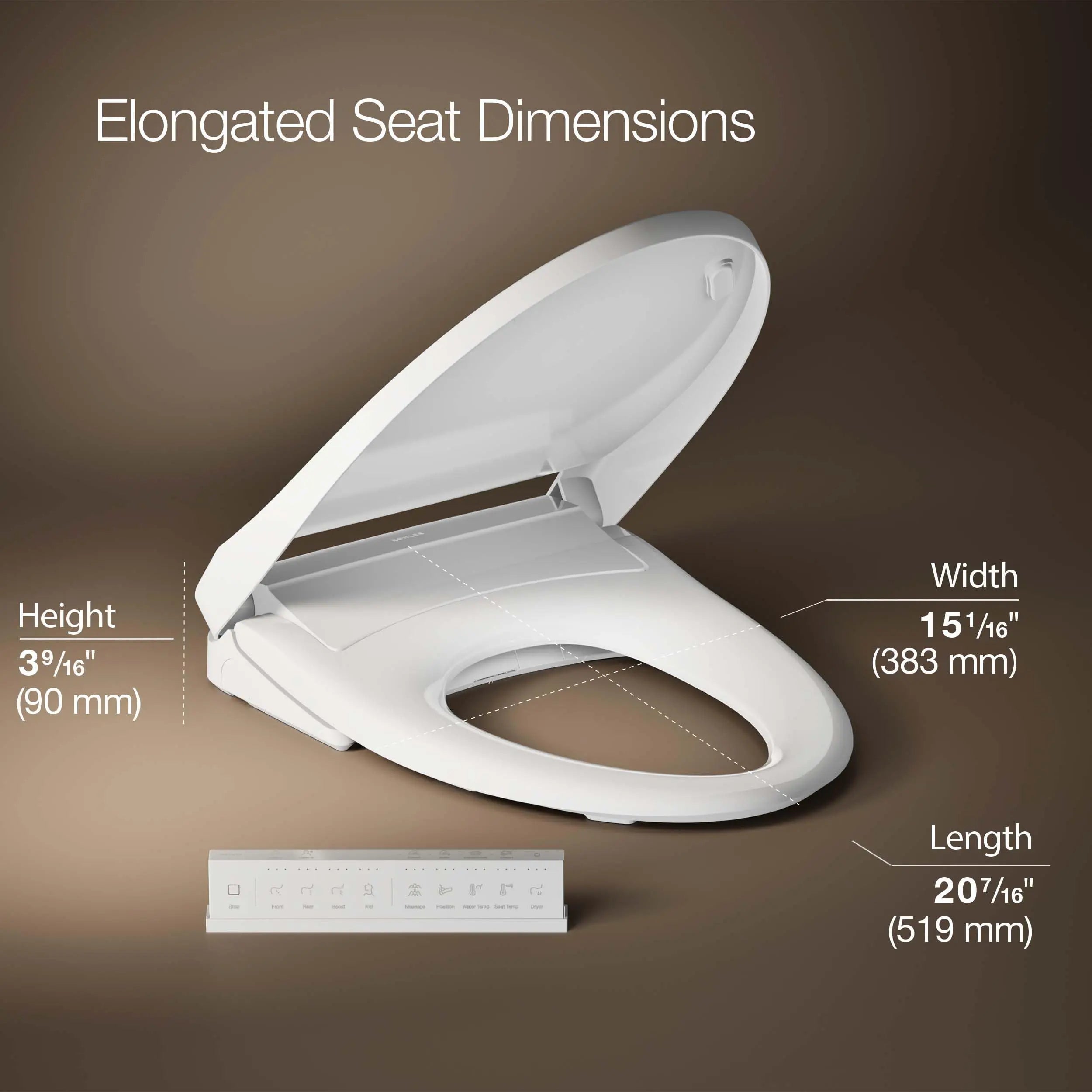 Open Box - Kohler K-28821-0 - Bidet Seats Toilets and Bidets KohlerBullseye Deals