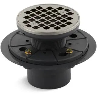 Open Box - Kohler K-9135-BN Round Grid Shower Drain KohlerBullseye Deals