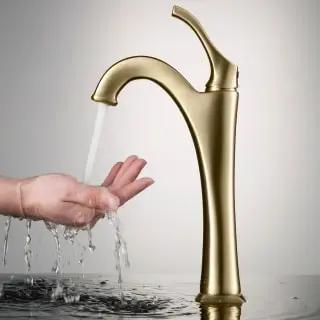 Open Box - Kraus KVF-1200BG - Bathroom Sink Faucets Faucet KrausBullseye Deals