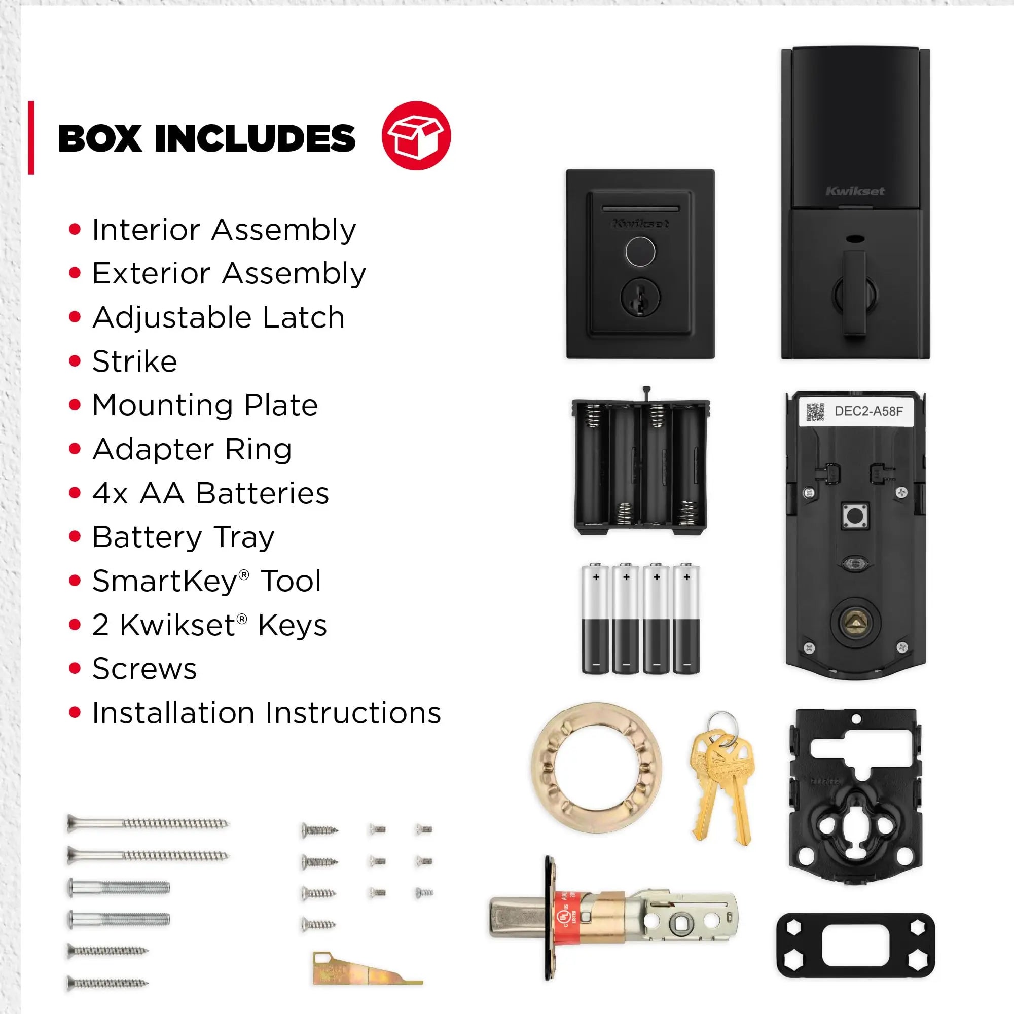 Open Box - Kwikset 959CNTFPRT-514S - Keyless Entry Deadbolt KwiksetBullseye Deals