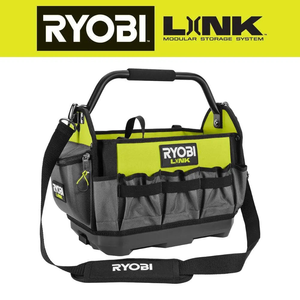 Open Box -  LINK 17 in. Open Tool Tote RYOBIBullseye Deals