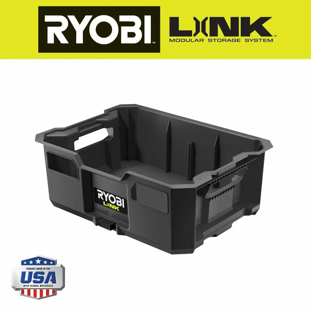 Open Box -  LINK Tool Crate, RYOBI Green RYOBIBullseye Deals