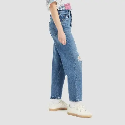 Open Box - Levi's Women's Ultra-High Rise Slim Straight Leg Ankle Relaxed Jeans Denim Levi'sBullseye Deals