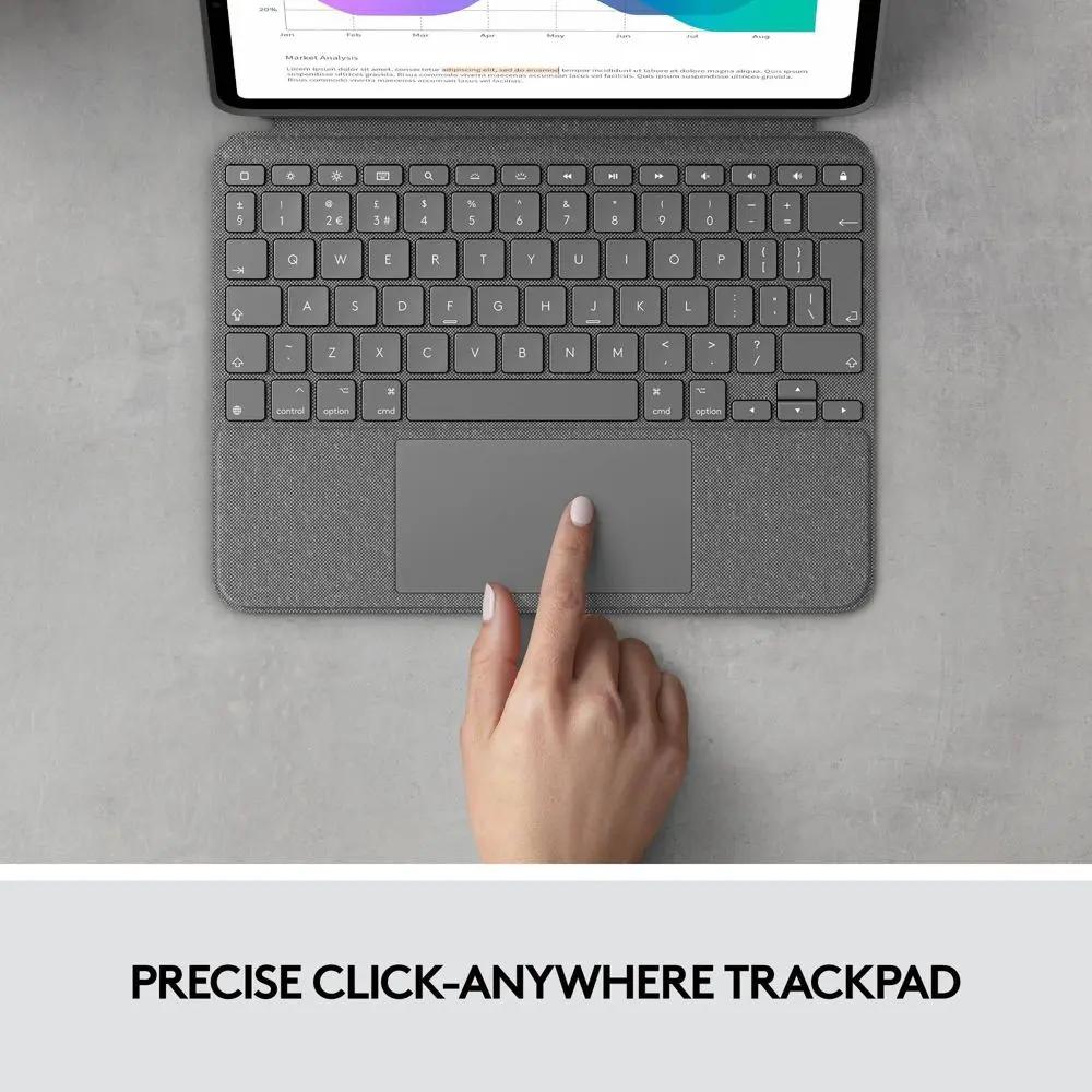 Open Box -  Logitech Combo Touch for iPad Pro 11-inch LogitechBullseye Deals