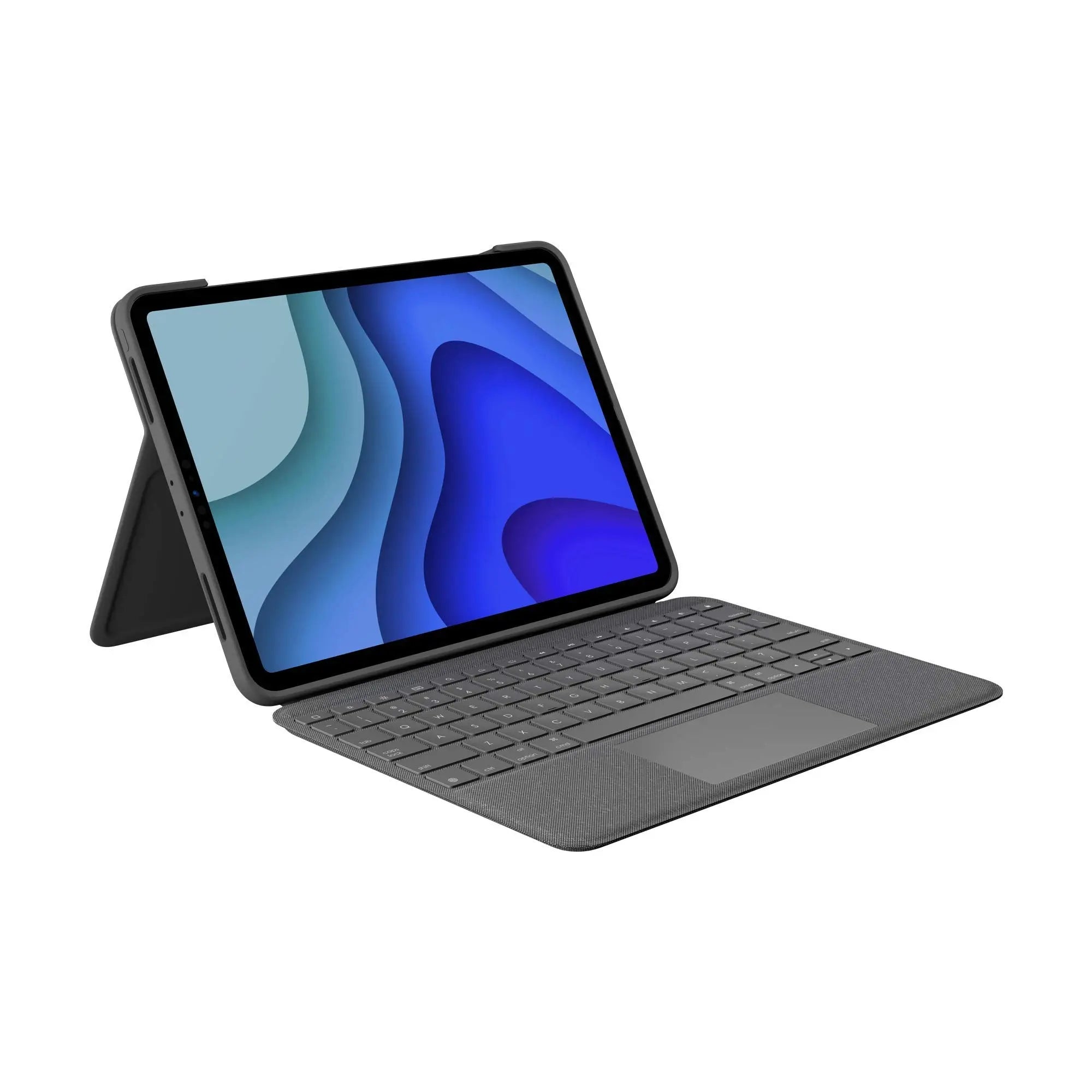 Open Box -  Logitech Folio Touch for iPad Pro 11" - Gray LogitechBullseye Deals