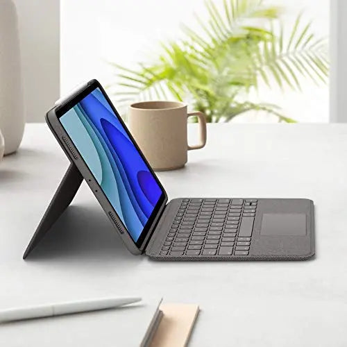 Open Box -  Logitech Folio Touch for iPad Pro 11" - Gray LogitechBullseye Deals