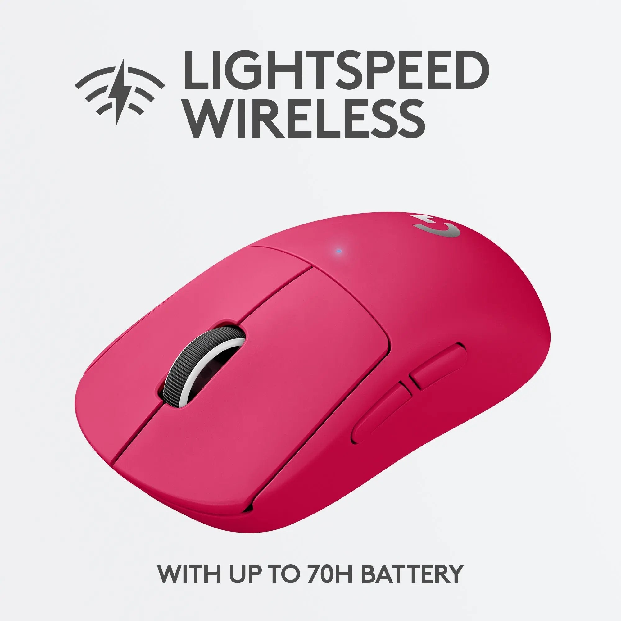 Open Box -  Logitech G PRO X SUPERLIGHT Wireless Gaming Mouse - Magenta - 910-005954 LogitechBullseye Deals