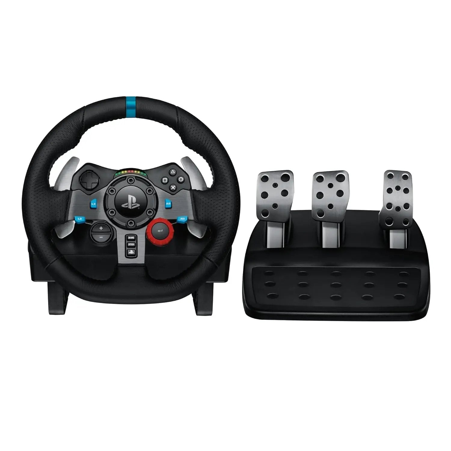 Open Box -  Logitech G29 Driving Force Racing Wheel for PlayStation 5 and PlayStation LogitechBullseye Deals