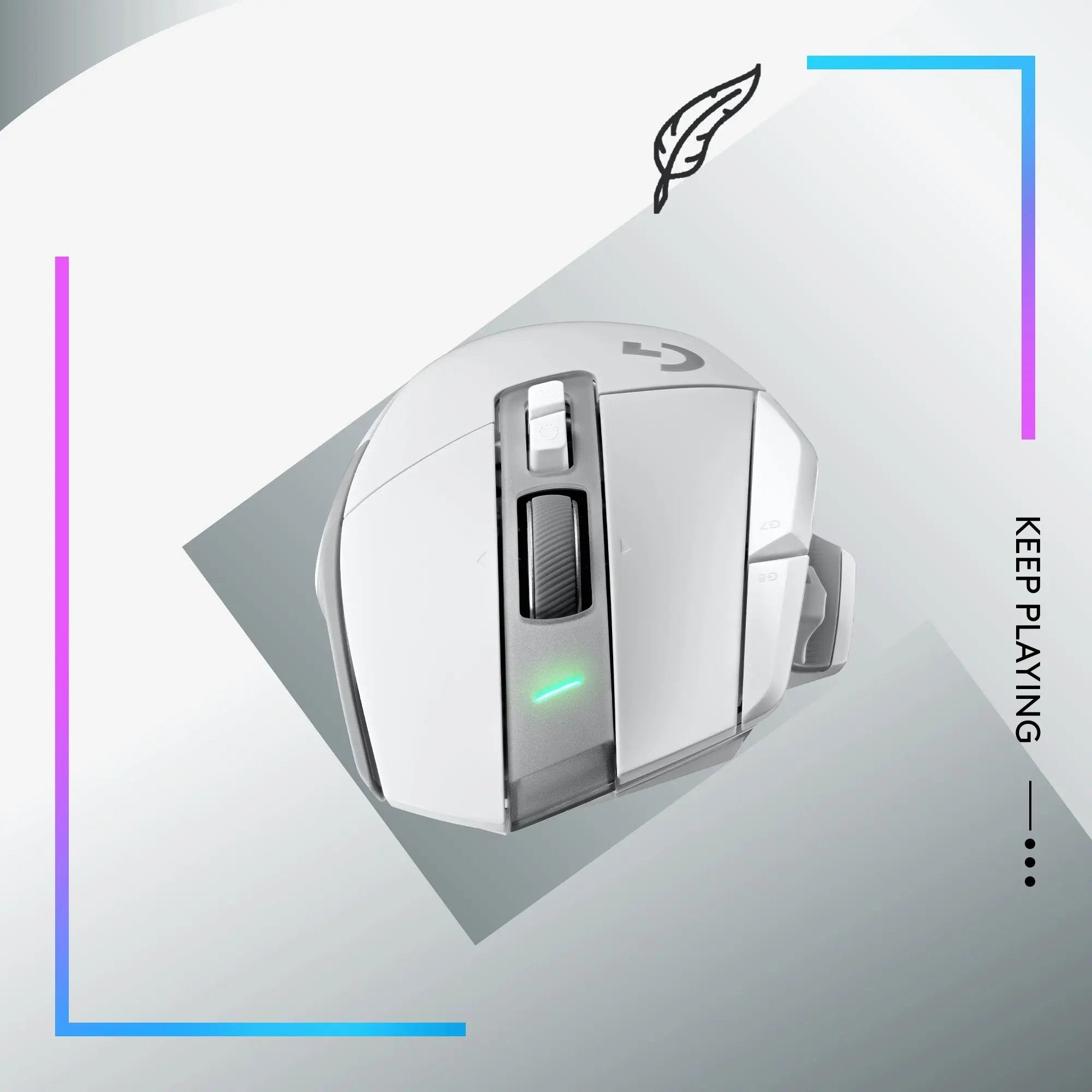 Open Box -  Logitech G502 X Lightspeed Wireless Gaming Mouse LIGHTFORCE LogitechBullseye Deals