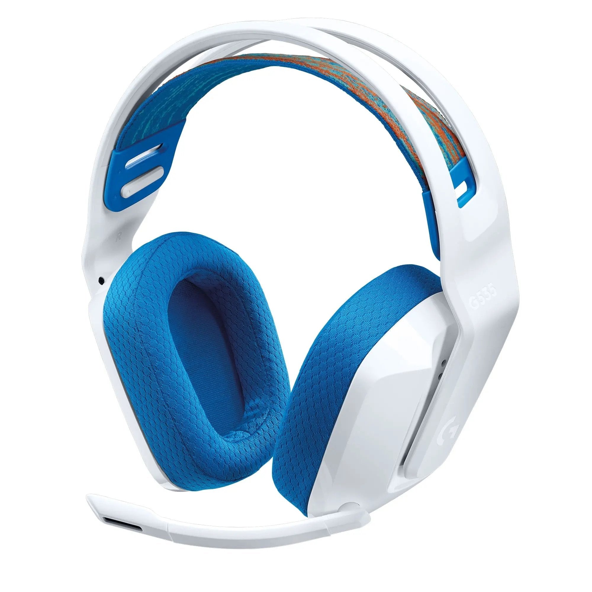 Open Box -  Logitech G535 Lightspeed Wireless Gaming Headset  Plug & Play  USB Connection  White LogitechBullseye Deals