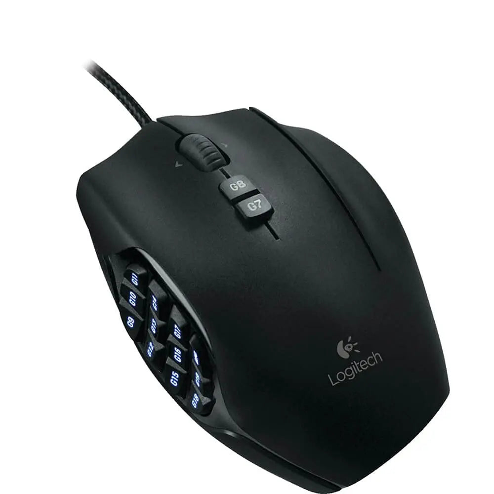 Open Box -  Logitech G600 MMO Gaming Mouse, Black (910-002864) LogitechBullseye Deals