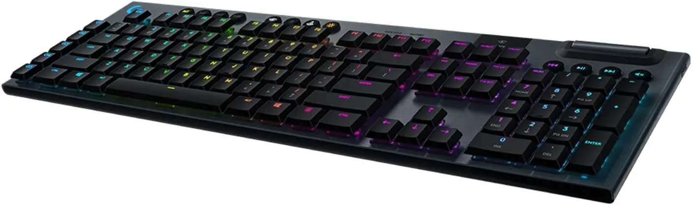 Open Box -  Logitech G915 Mechanical Gaming Keyboard, Low Profile GL Linear Key Switch LogitechBullseye Deals