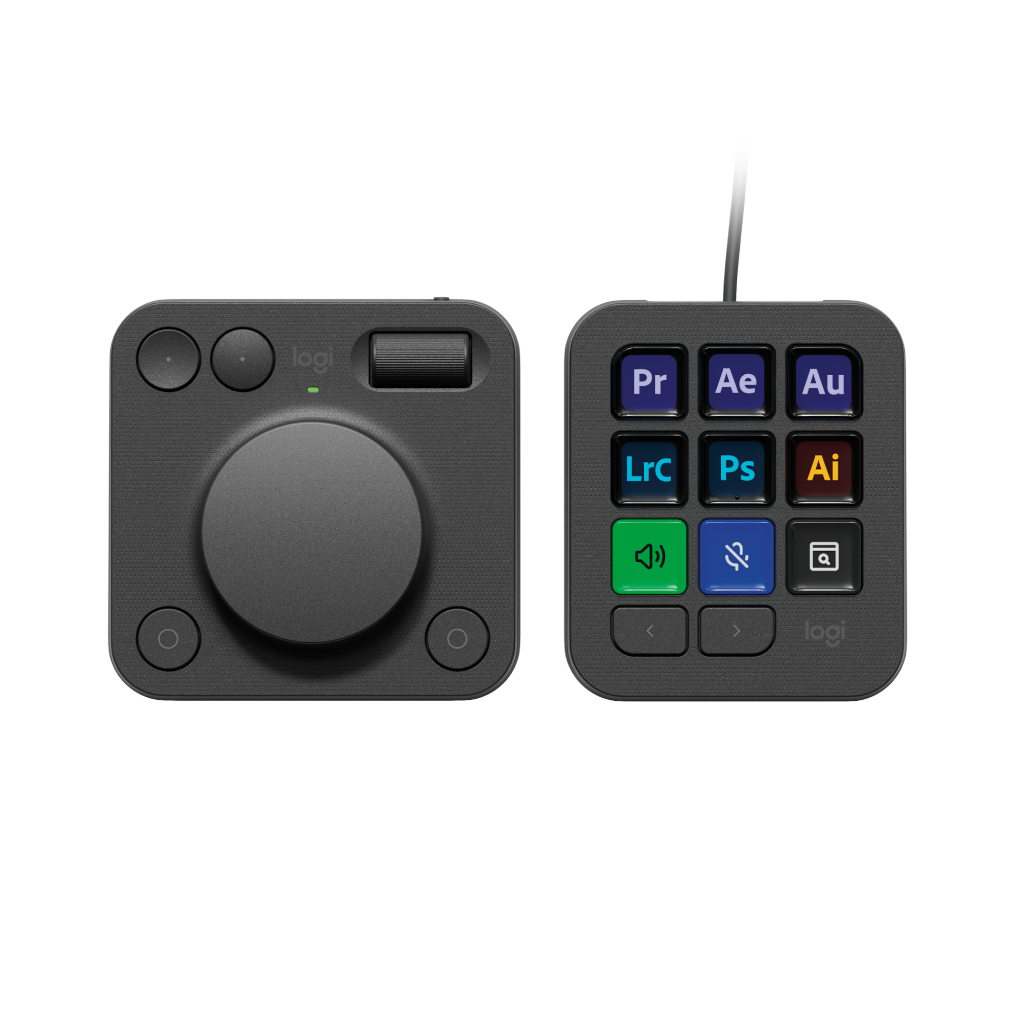 Open Box -  Logitech MX Creative Console Programmable Keypad w 9 Customizable Keys - 920-012660 LogitechBullseye Deals