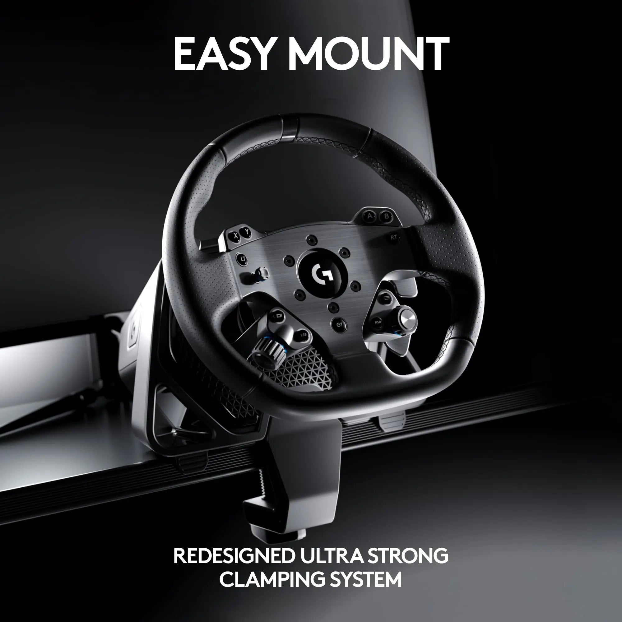 Open Box -  Logitech - PRO Racing Wheel for PC with TRUEFORCE Force Feedback - Black LogitechBullseye Deals