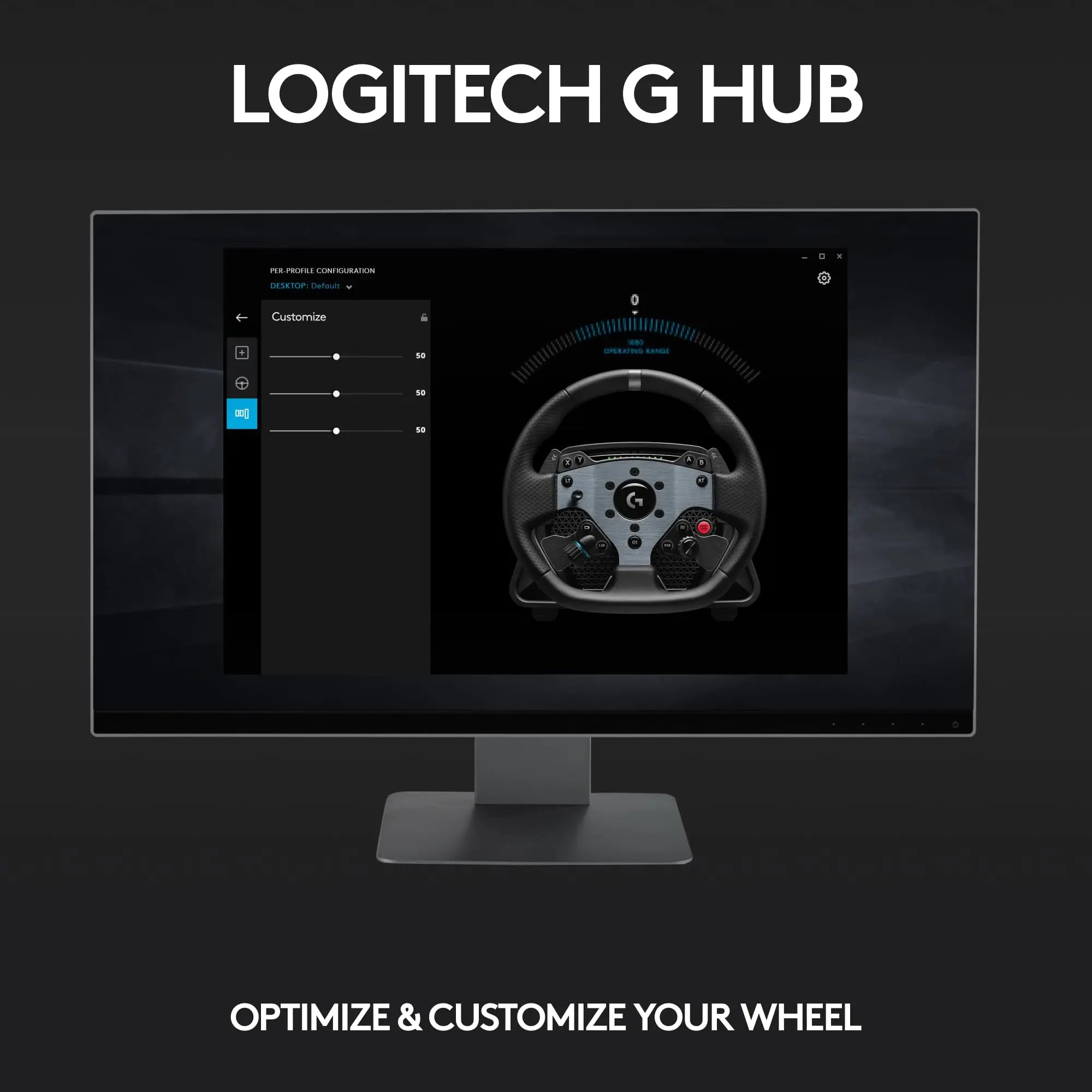 Open Box -  Logitech - PRO Racing Wheel for PC with TRUEFORCE Force Feedback - Black LogitechBullseye Deals
