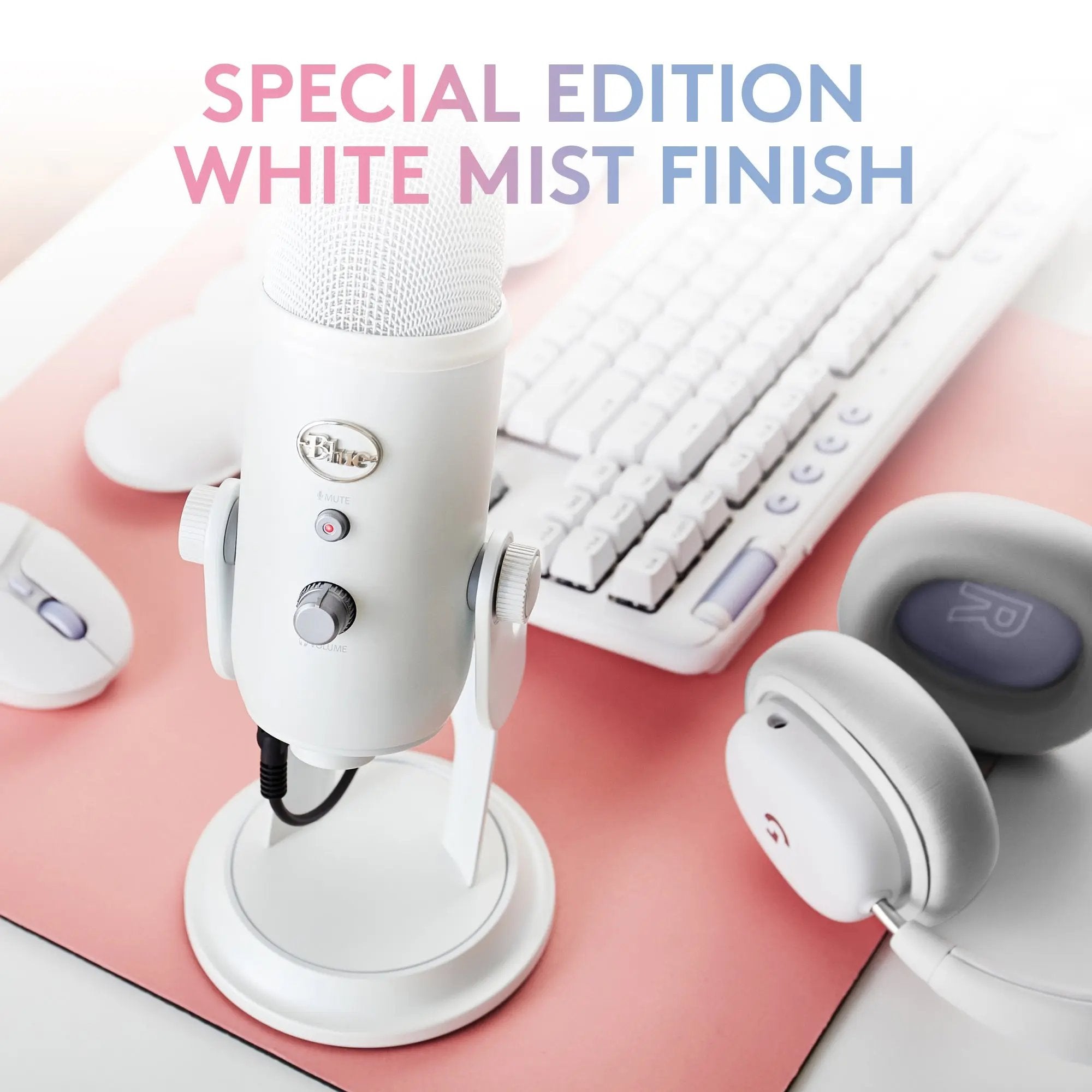 Open Box -  Logitech for Creators Blue Yeti Premium USB Gaming Microphone for Streaming LogitechBullseye Deals