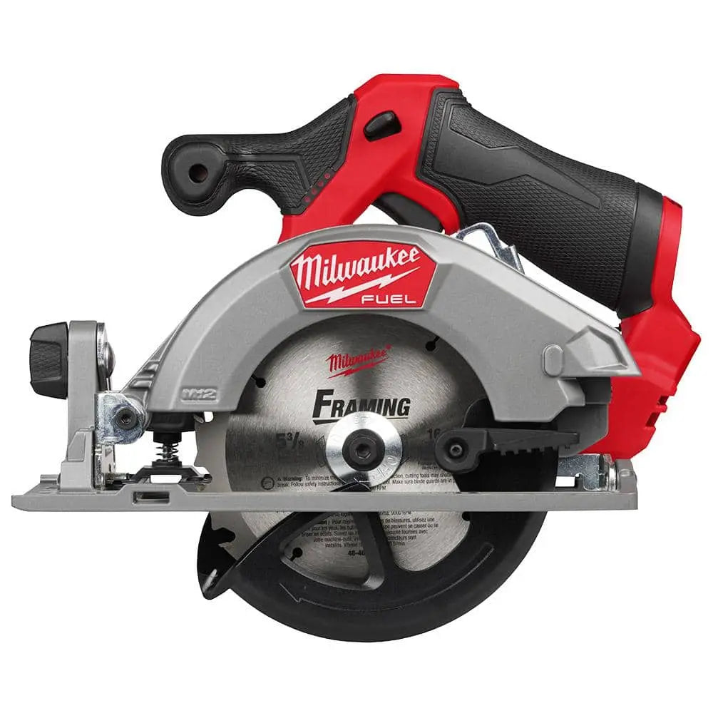Open Box -  M12 FUEL 12V Lithium-Ion Brushless 5-3/8 in. Cordless Circular Saw (Tool-Only) MilwaukeeBullseye Deals