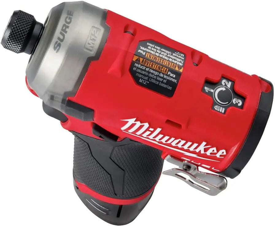 Open Box -  M12 FUEL SURGE 12-Volt Lithium-Ion Brushless Cordless 1/4 in. Hex Impact Driver MilwaukeeBullseye Deals
