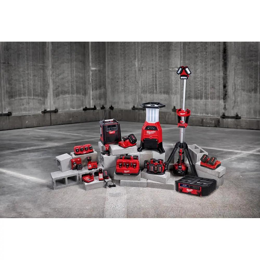 Open Box -  M18 18-Volt Lithium-Ion 6-Port Sequential Battery Charger MilwaukeeBullseye Deals