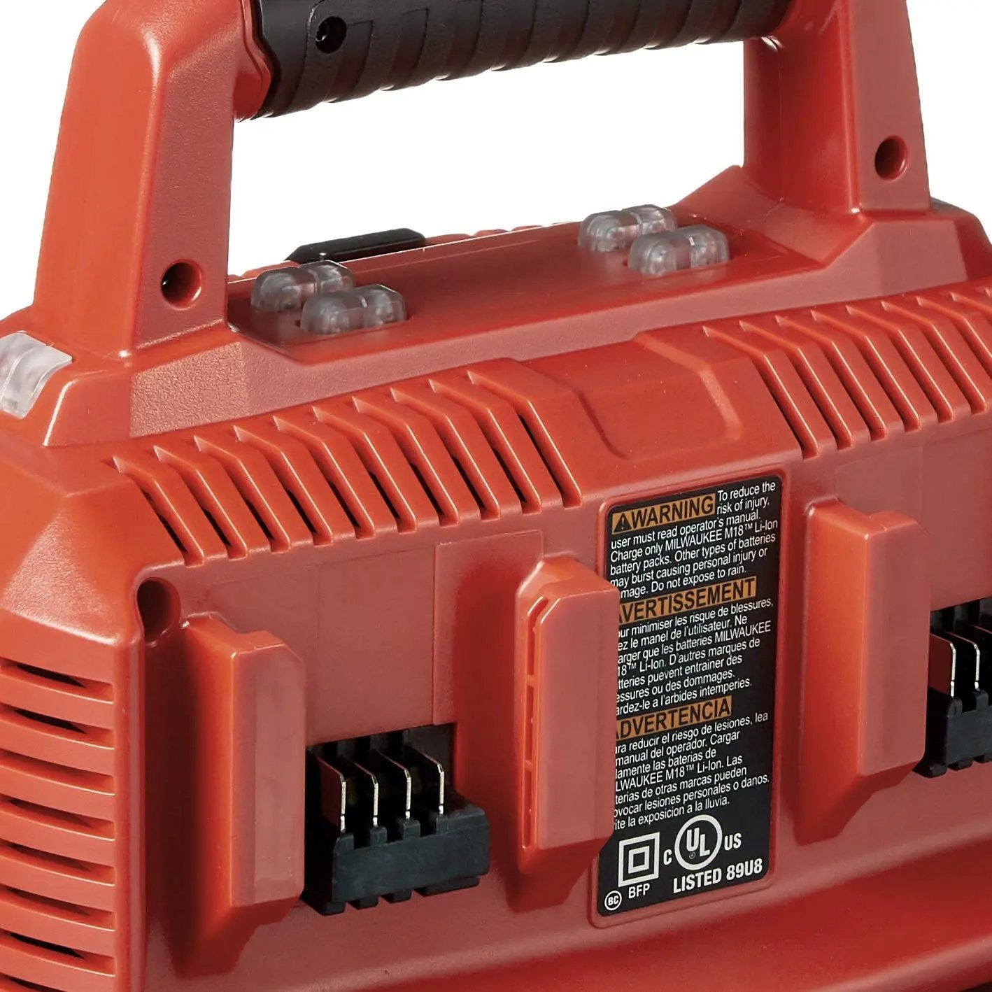 Open Box -  M18 18-Volt Lithium-Ion 6-Port Sequential Battery Charger MilwaukeeBullseye Deals