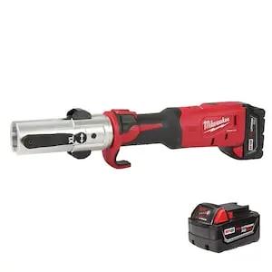 Open Box -  M18 18-Volt Lithium-Ion Cordless FORCE LOGIC Long Throw Press Tool Kit W/(2) 3.0Ah Batteries, Charger, Hard Case MilwaukeeBullseye Deals