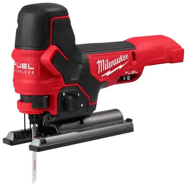 Open Box -  M18 FUEL 18-Volt Lithium-Ion Brushless Cordless Barrel Grip Jig Saw (Tool Only) MILWAUKEEBullseye Deals