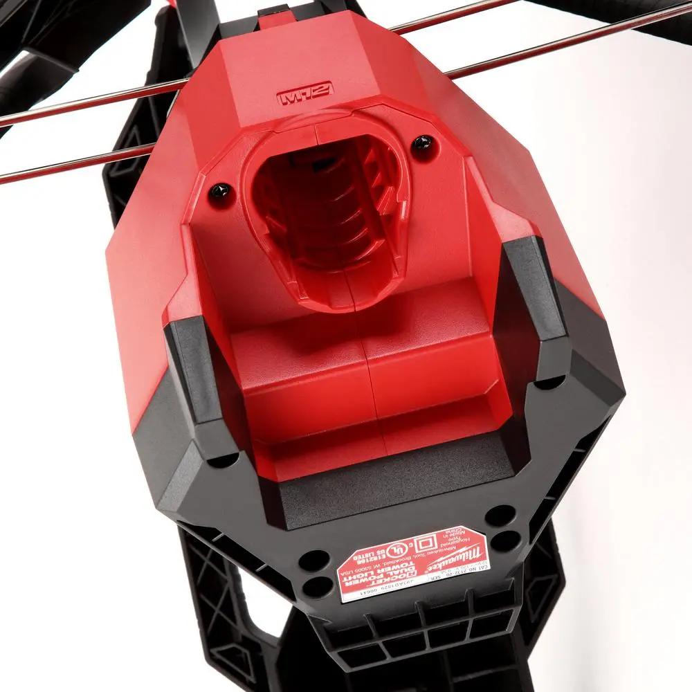 Open Box -  MILWAUKEE 2132-20 M12 12-Volt Lithium-Ion Cordless 1400 Lumen ROCKET LED Stand MilwaukeeBullseye Deals