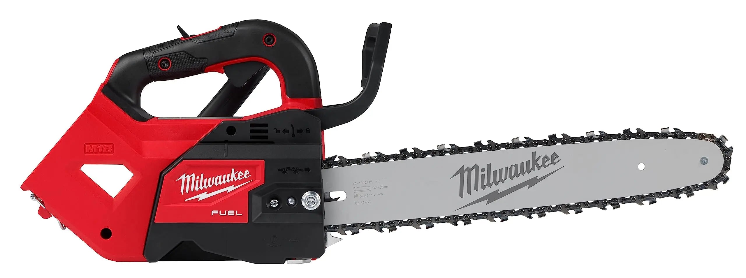 Open Box -  MWK2826-20T 14 in. M18 FUEL Top Handle Chainsaw Bare Tool Milwaukee Electric ToolBullseye Deals