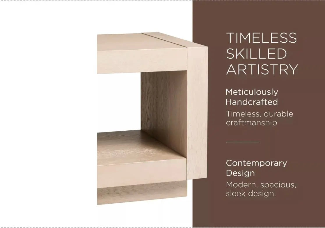 Maven Lane Artemis Contemporary Wooden Side Table - Secondipity