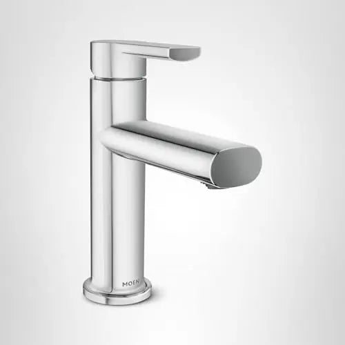 Open Box - Meena One Handle Bathroom Faucet MoenBullseye Deals
