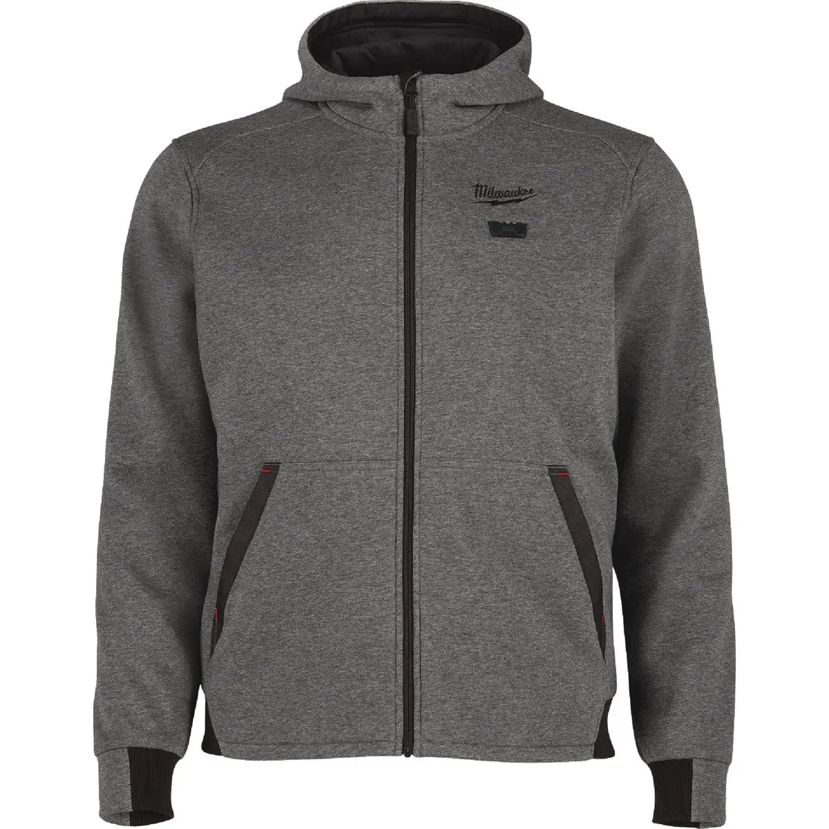 Open Box -  Men's 2X-Large M12 12-Volt Lithium-Ion Cordless Gray Heated Jacket Hoodie Kit MilwaukeeBullseye Deals