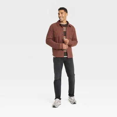 Open Box - Men's Knit Shirt Jacket - Goodfellow & Co Goodfellow & CoBullseye Deals